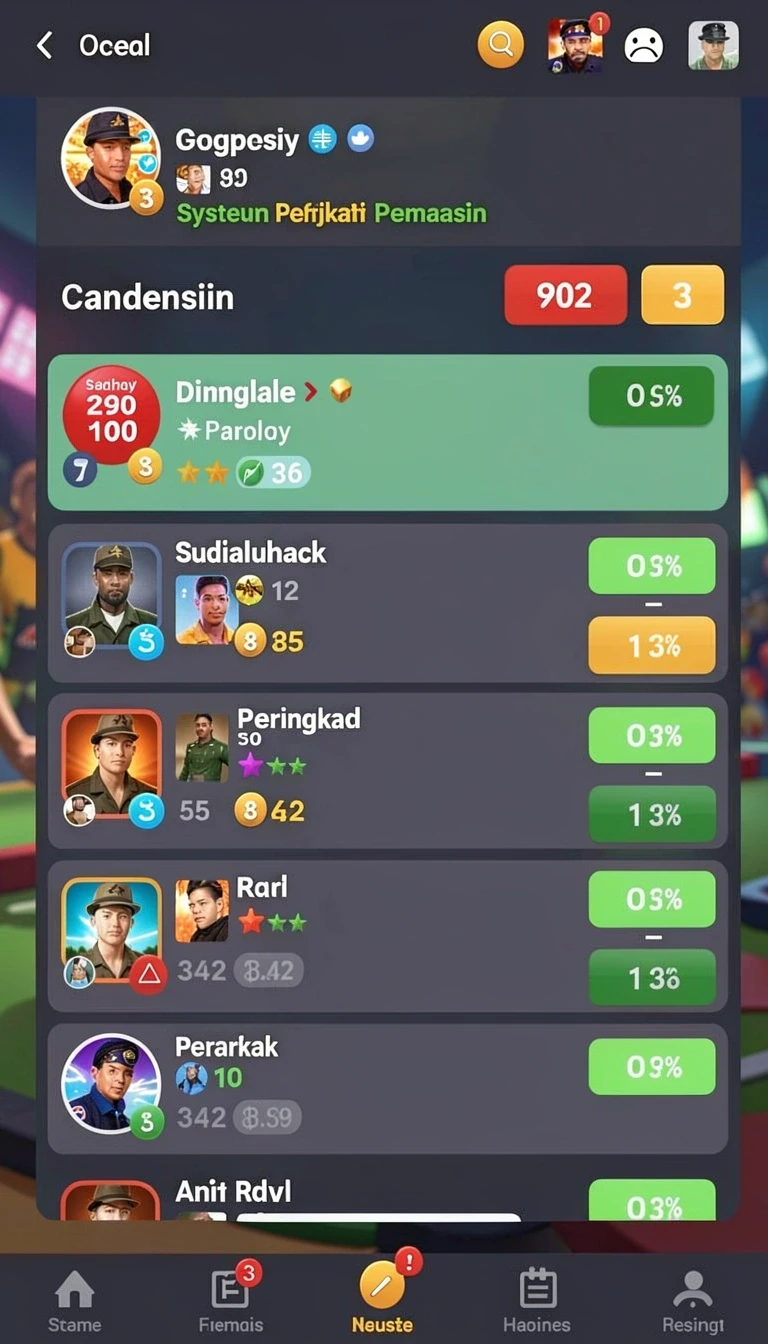 Tampilan utama aplikasi Download angkabet APK untuk Android yang intuitif dan efisien.