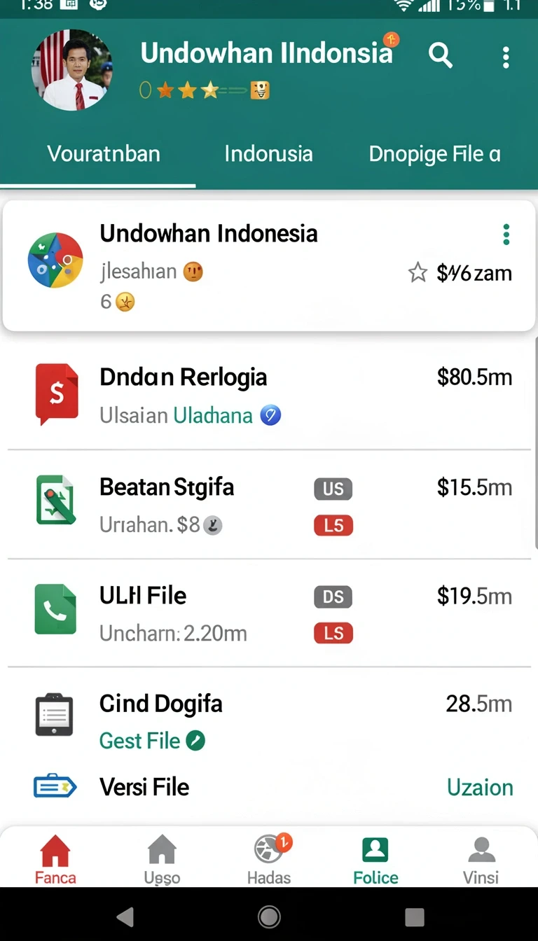 Tampilan utama aplikasi Review Aplikasi arena212 yang intuitif dan efisien.