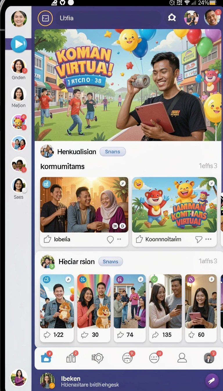Tampilan utama aplikasi Review Aplikasi jtblue yang intuitif dan efisien.