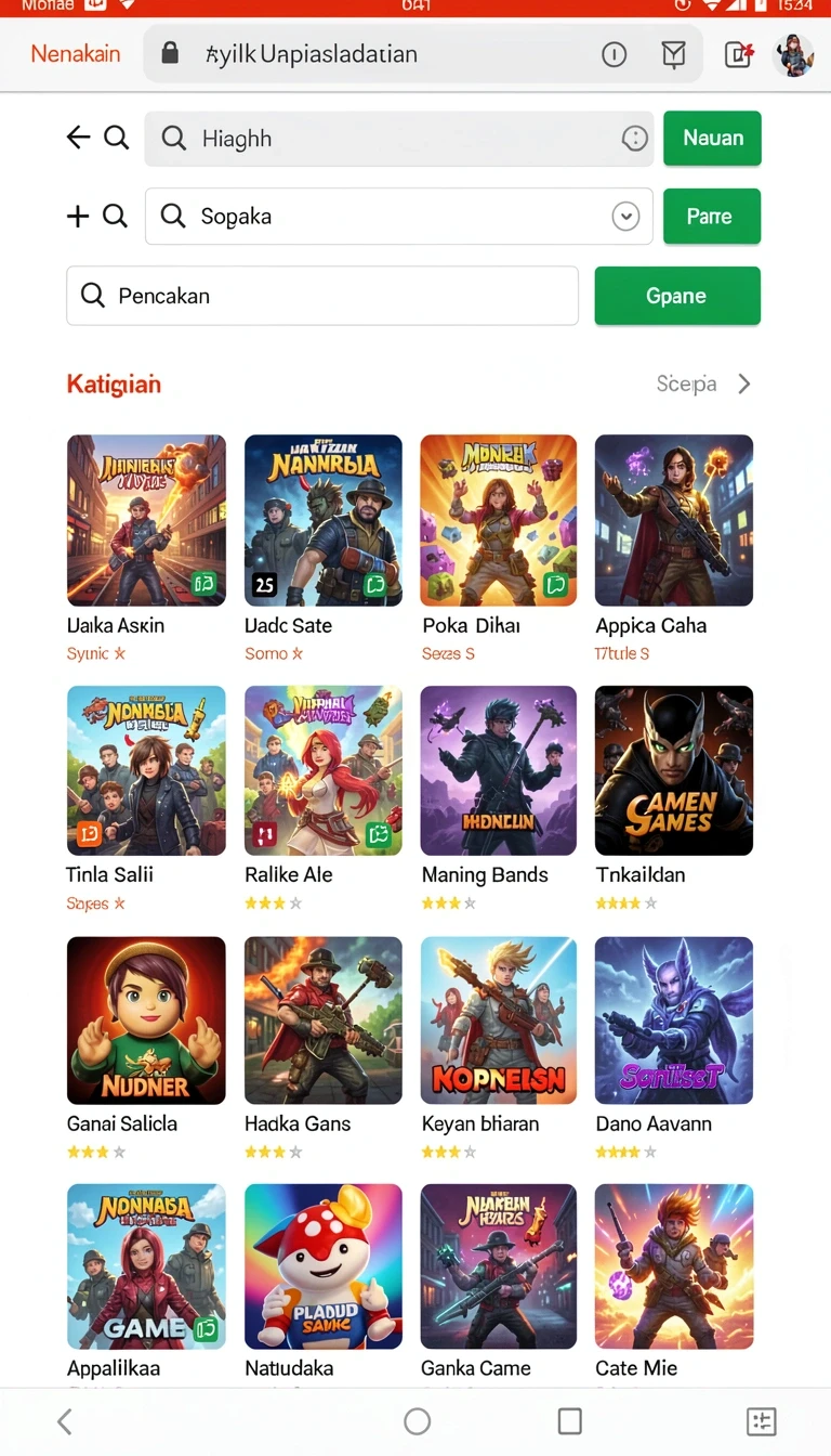 Tampilan utama aplikasi Review Aplikasi dy777 Versi Terbaru yang intuitif dan efisien.
