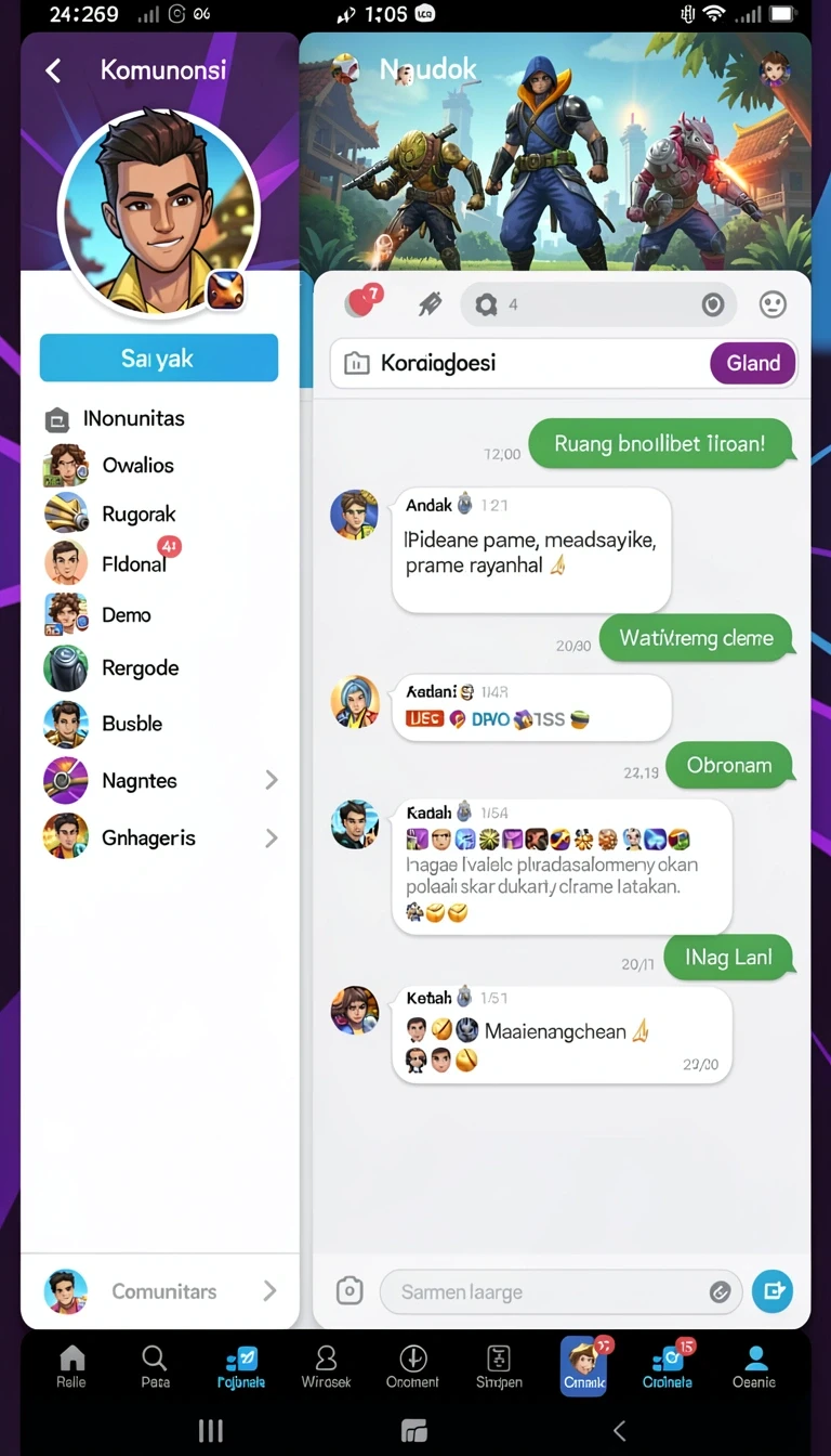 Tampilan utama aplikasi Review Aplikasi svip3 yang intuitif dan efisien.