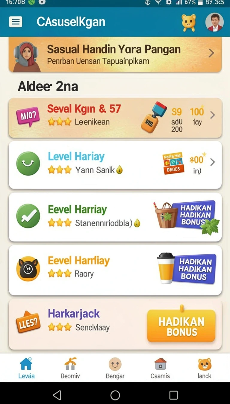 Tampilan utama aplikasi Review Aplikasi mami188 yang intuitif dan efisien.