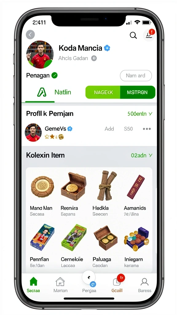 Tampilan utama aplikasi Review Aplikasi 889zk yang intuitif dan efisien.